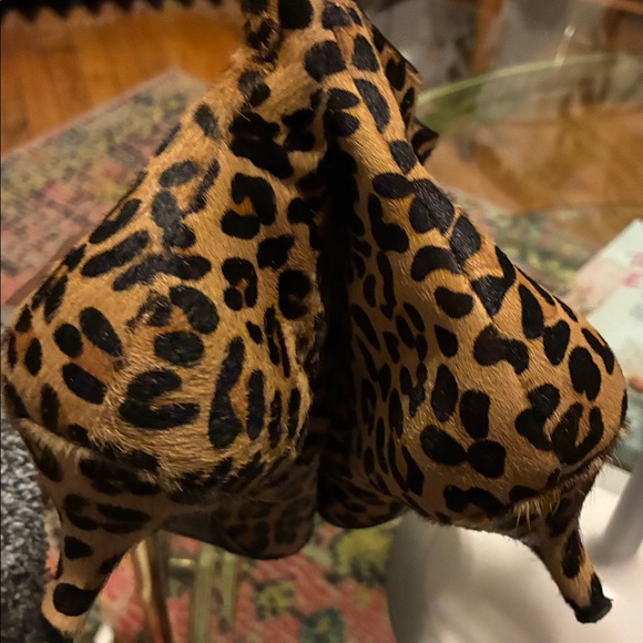 Zara Trafaluc Animal Print Boots - Picture 3 of 5